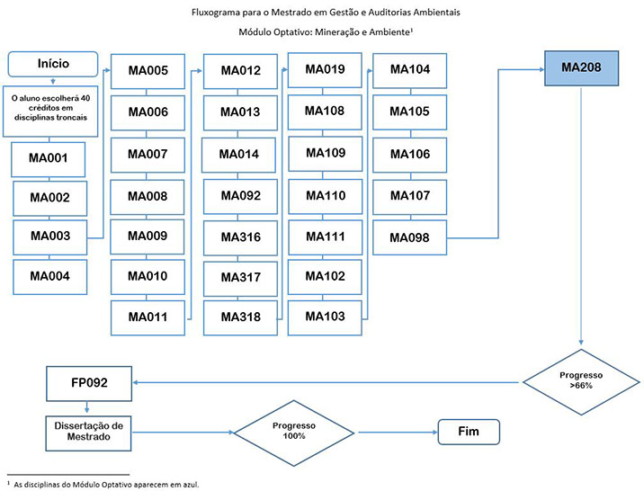 Diagrama de Flujo Módulo Optativo_Minería y Medioambiente